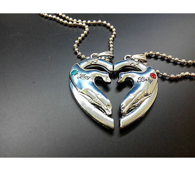 Heart shaped locket 2024 for couples